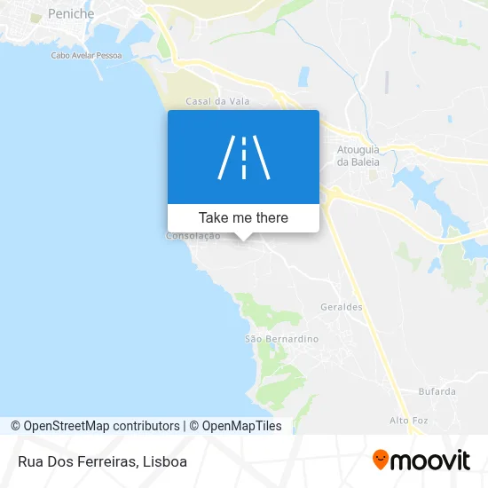 Rua Dos Ferreiras map