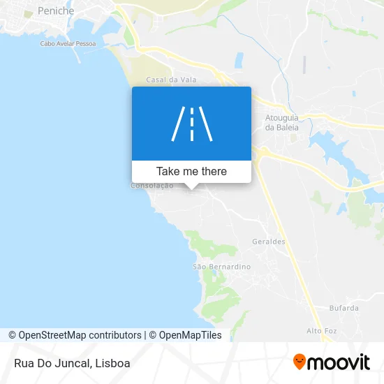 Rua Do Juncal map