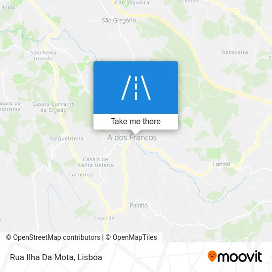 Rua Ilha Da Mota map