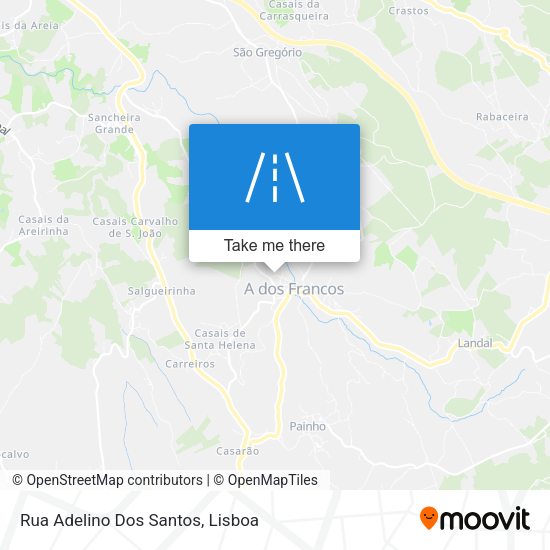 Rua Adelino Dos Santos map