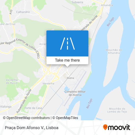 Praça Dom Afonso V. map