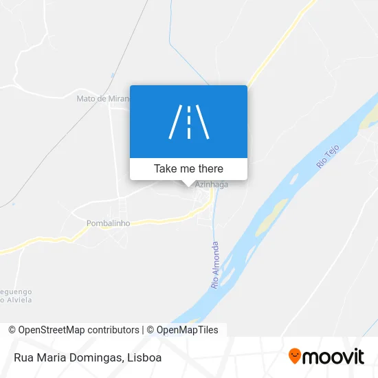 Rua Maria Domingas map