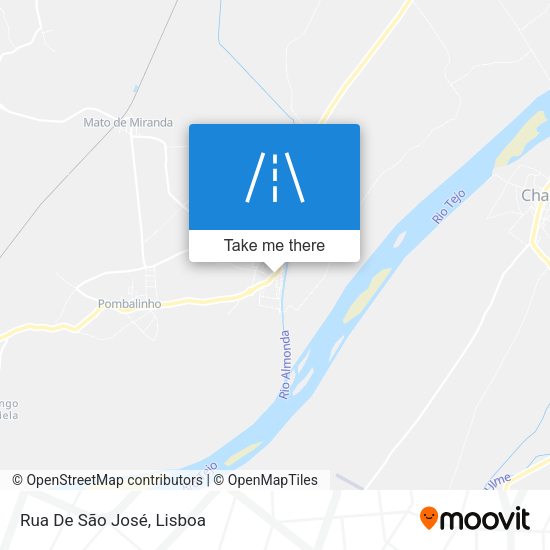 Rua De São José map
