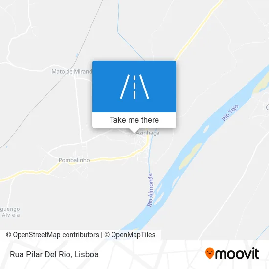 Rua Pilar Del Rio map