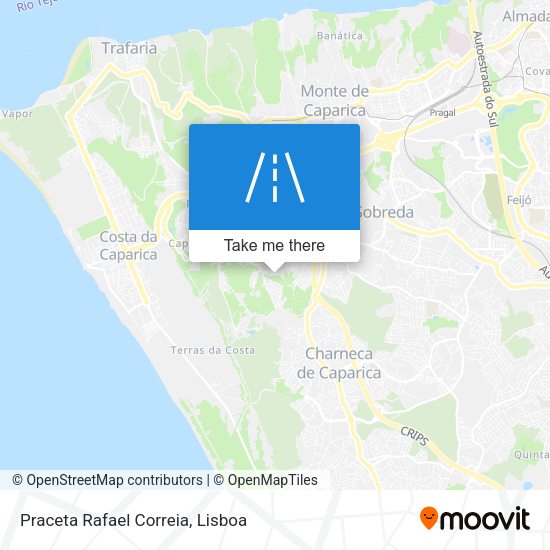 Praceta Rafael Correia map