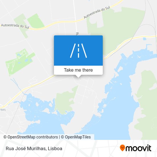 Rua José Murilhas mapa