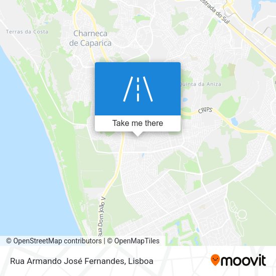 Rua Armando José Fernandes map