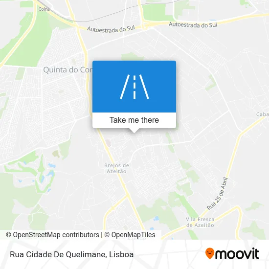 Rua Cidade De Quelimane map