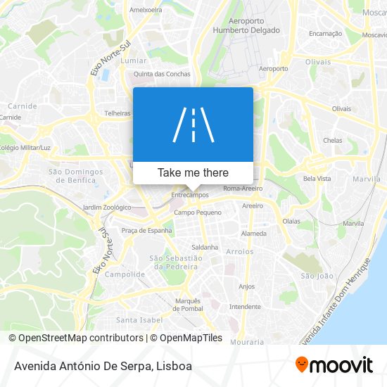 Avenida António De Serpa map