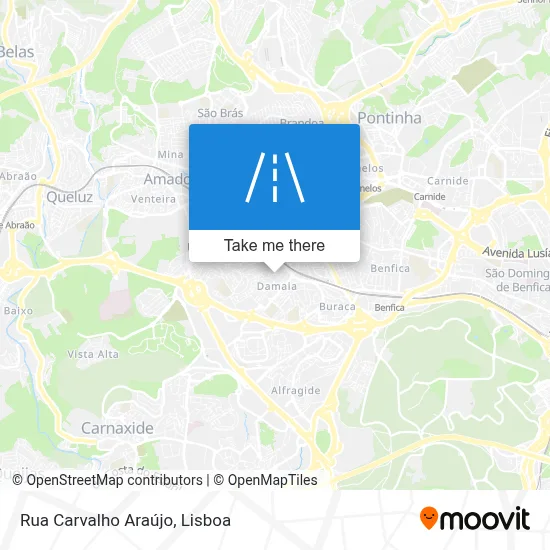 Rua Carvalho Araújo map
