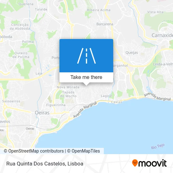 Rua Quinta Dos Castelos map