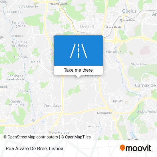 Rua Álvaro De Bree mapa