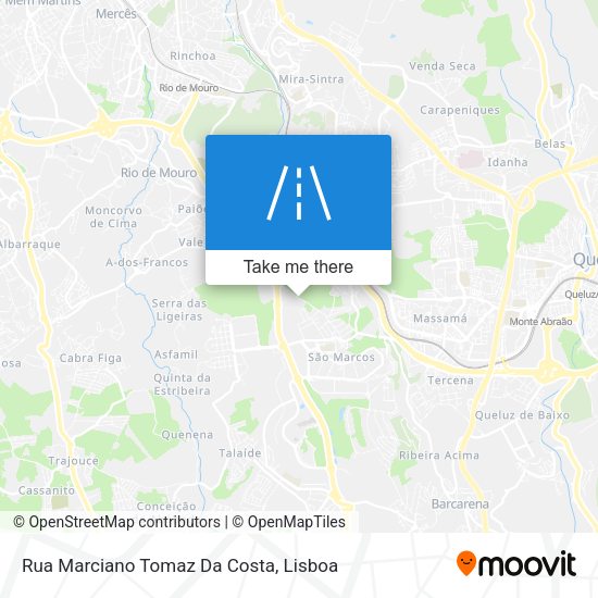 Rua Marciano Tomaz Da Costa map