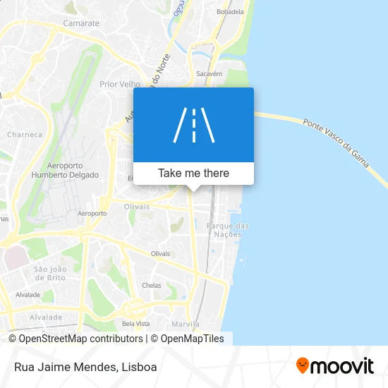 Rua Jaime Mendes map