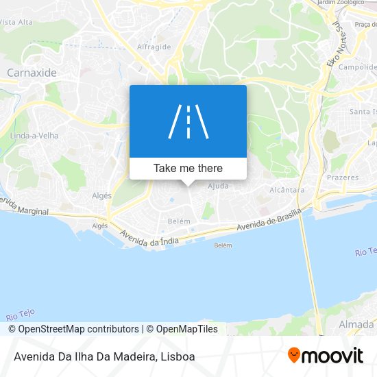 Avenida Da Ilha Da Madeira mapa