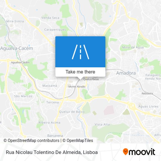 Rua Nicolau Tolentino De Almeida map