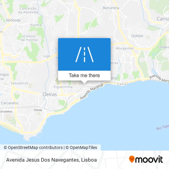 Avenida Jesus Dos Navegantes mapa