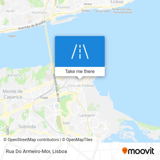 Rua Do Armeiro-Mor map