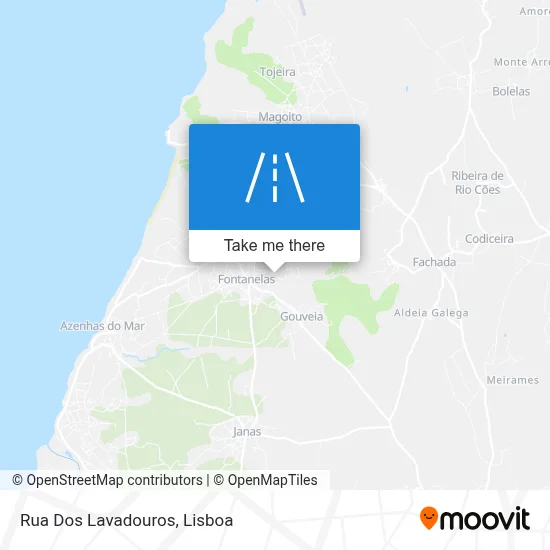 Rua Dos Lavadouros map