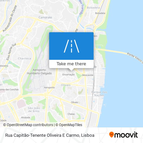 Rua Capitão-Tenente Oliveira E Carmo map