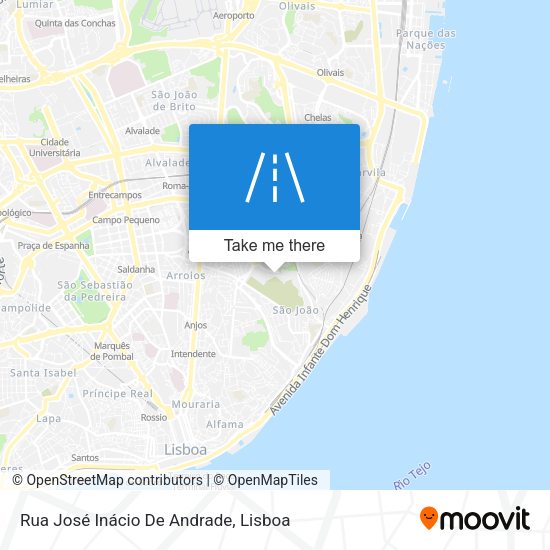 Rua José Inácio De Andrade mapa