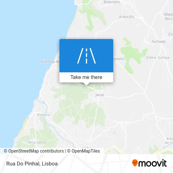 Rua Do Pinhal map