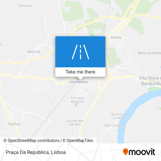 Praça Da República mapa