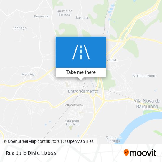 Rua Julio Dinis mapa