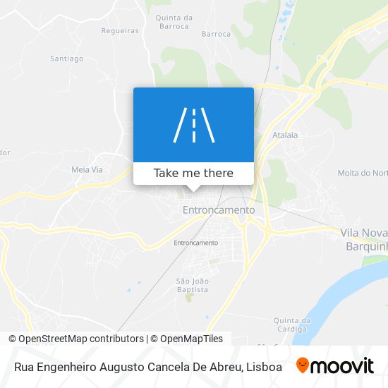 Rua Engenheiro Augusto Cancela De Abreu mapa