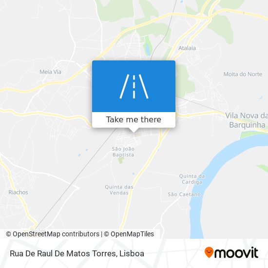 Rua De Raul De Matos Torres mapa