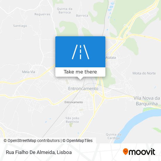 Rua Fialho De Almeida mapa