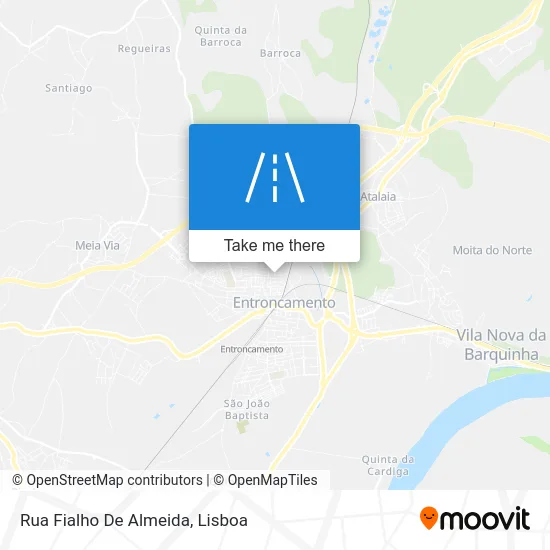 Rua Fialho De Almeida map
