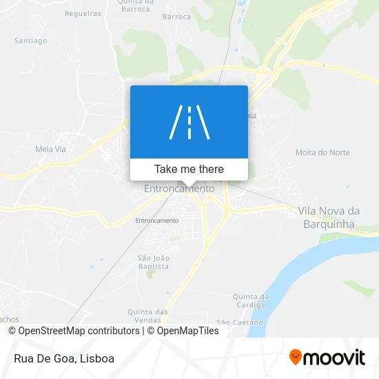 Rua De Goa map