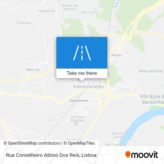 Rua Conselheiro Albino Dos Reis map
