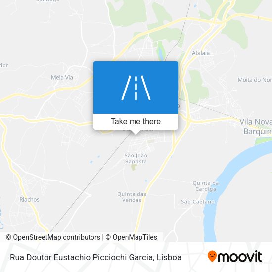 Rua Doutor Eustachio Picciochi Garcia map