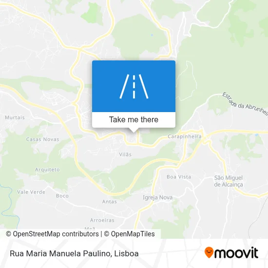 Rua Maria Manuela Paulino map