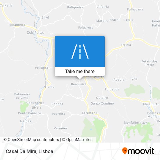 Casal Da Mira mapa