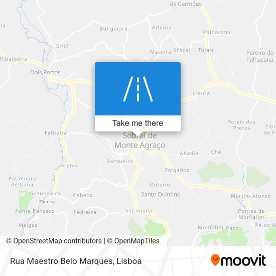 Rua Maestro Belo Marques map