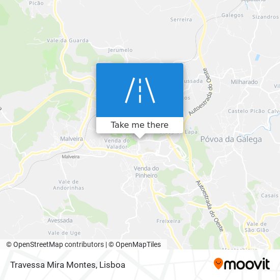 Travessa Mira Montes map