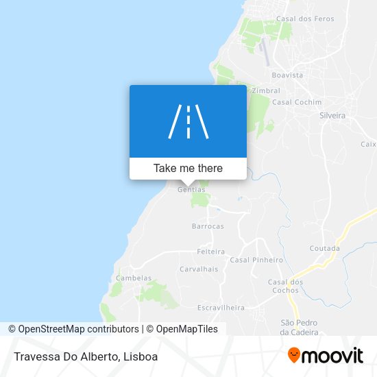 Travessa Do Alberto mapa