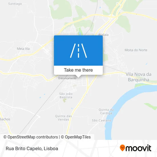 Rua Brito Capelo map