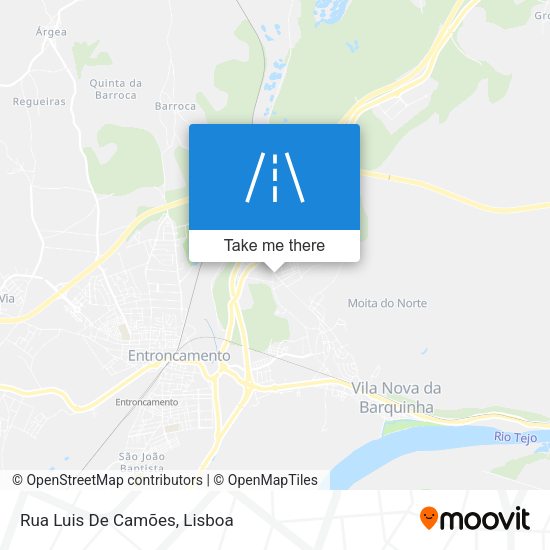 Rua Luis De Camões map