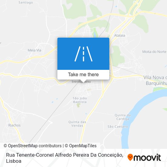 Rua Tenente-Coronel Alfredo Pereira Da Conceição map