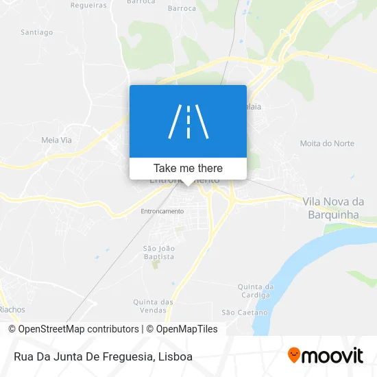 Rua Da Junta De Freguesia map