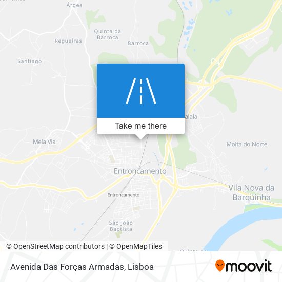 Avenida Das Forças Armadas map