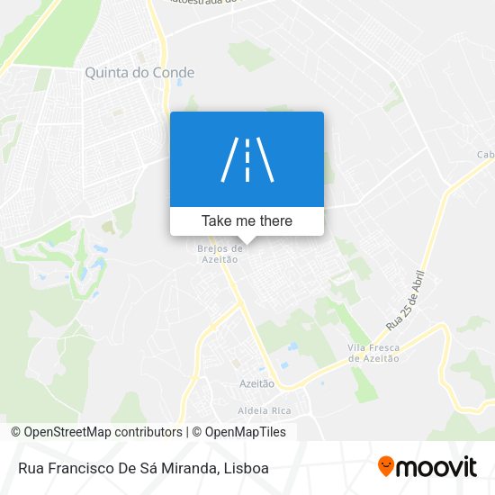 Rua Francisco De Sá Miranda map