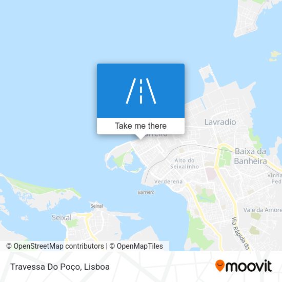 Travessa Do Poço mapa