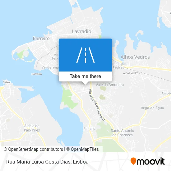 Rua Maria Luisa Costa Dias map