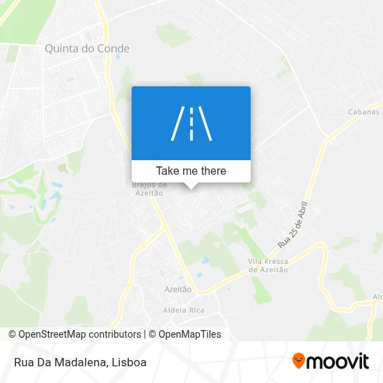 Rua Da Madalena map