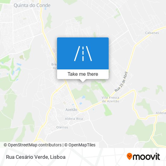 Rua Cesário Verde map